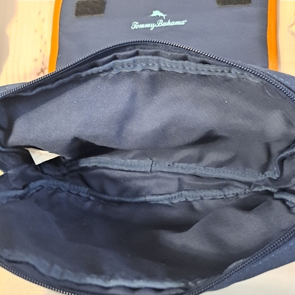 Tommy Bahama Canvas Toiletry Travel Bag No Bottle No Comb - Picture 6 of 6